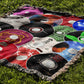 Greatest Rap Albums - Woven Throw Blanket